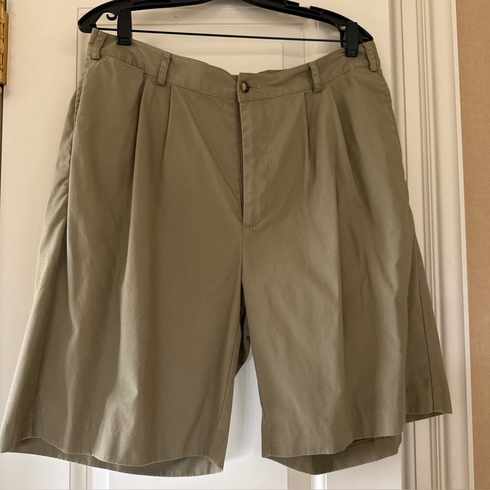 Orvis Shorts Mens 36 Khaki Angler Chino 9 Inch Casual Fishing Golf Outdoor